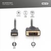 Digitus Kabel adapter HDMI Standard 1080p 60Hz FHD Typ HDMI A/DVI-D (18+1) M/M czarny 2m